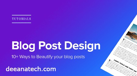 Apne blog ka design karna