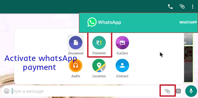How to activate WhatsApp payment