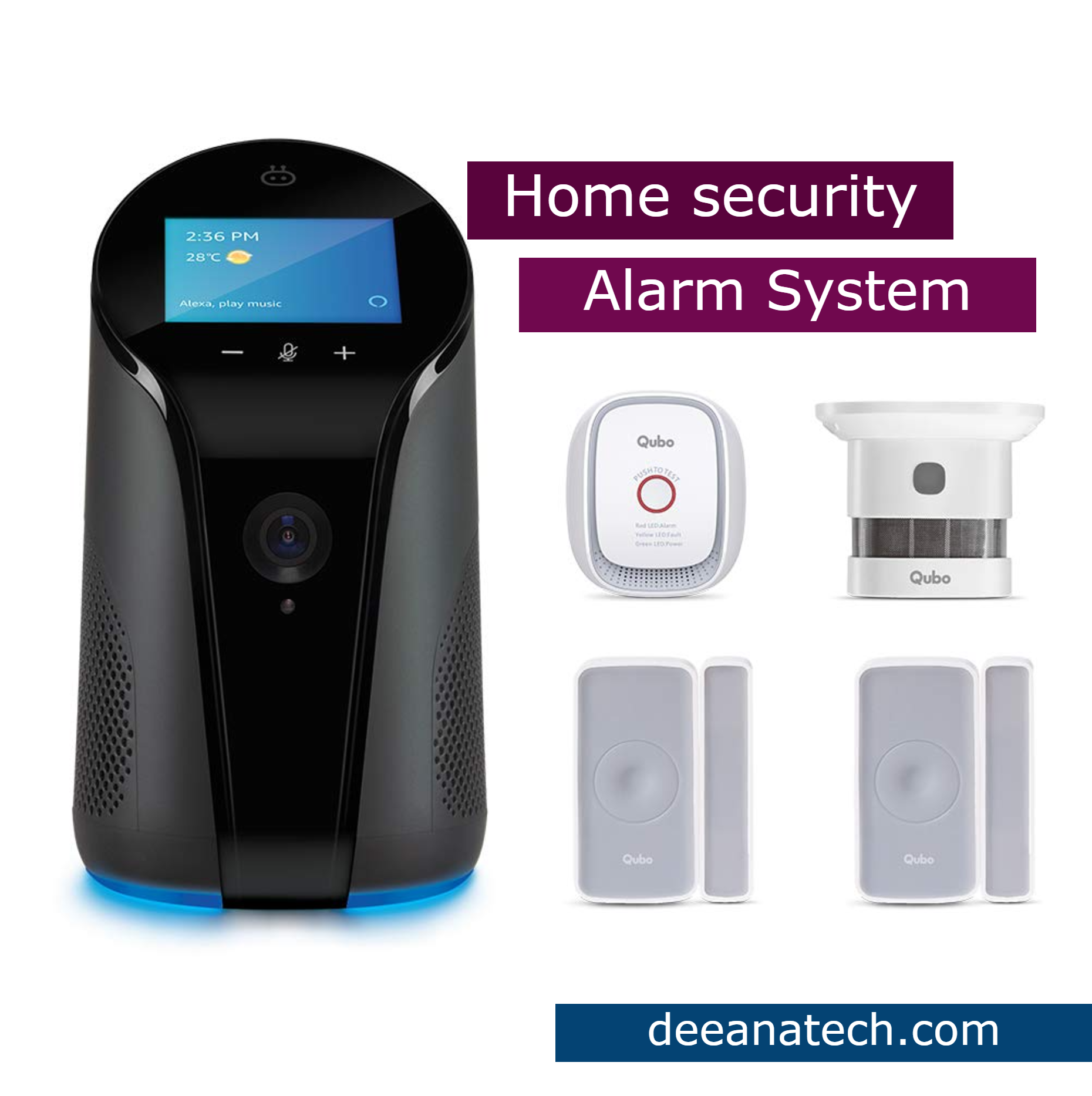 Home security systems- Know Types of Wireless Home security systems- DeeanaTech