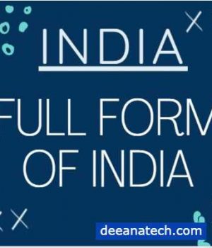 Full Form of INDIA — What is the full form of INDIA?