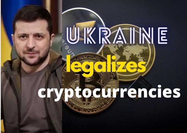 Ukraine legalizes cryptocurrencies- Zelensky signing the law _On virtual assets_, which legalizes cryptocurrencies in Ukraine